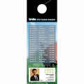 Carolina Pro Football Schedule Door Hanger (4"x11")